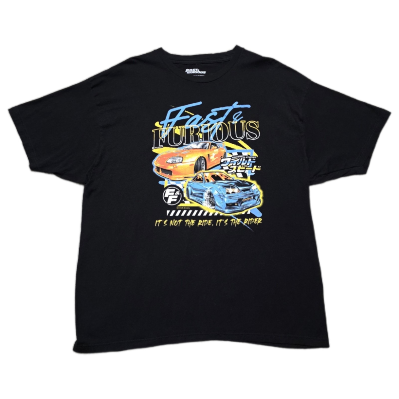 Vintage Fast And Furious T-Shirt Size 2xl Movie Promo Universal Studios 2001 Y2k